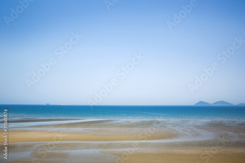Fototapeta Naklejka Na Ścianę i Meble -  Byeonsan Beach in Buan-gun, South Korea