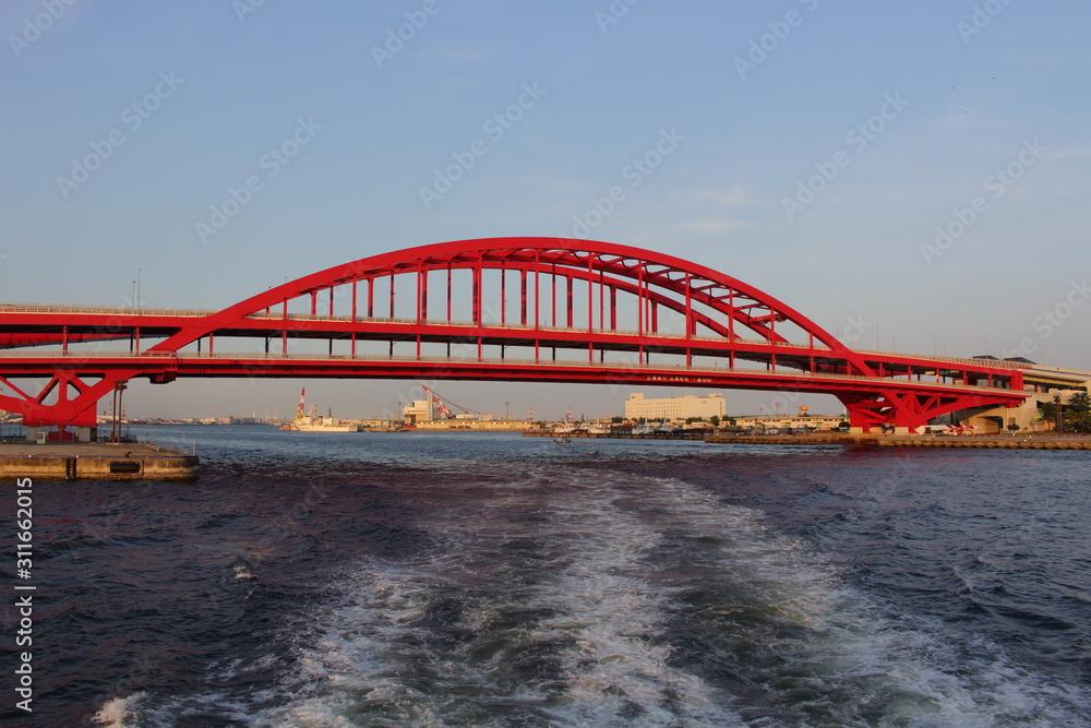 Obraz premium 神戸大橋 Kobe great bridge