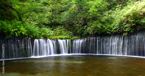                            Shiraito waterfall in Karuizawa