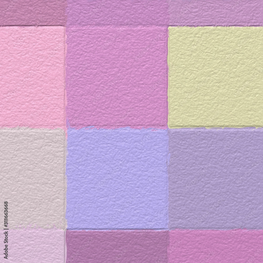 Fototapeta premium Bright colorful square background. Art nice Color splashes. background texture wall and have copy space for text.