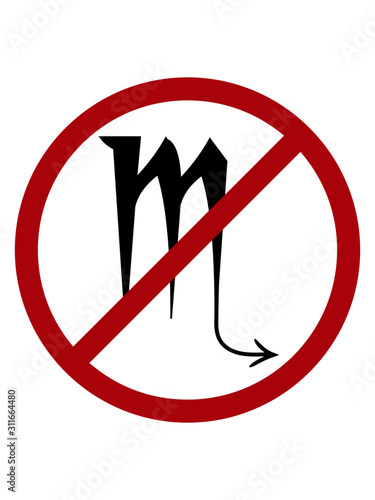 Kein Skorpion Sternzeichen 