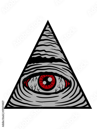 Das allsehende Auge 