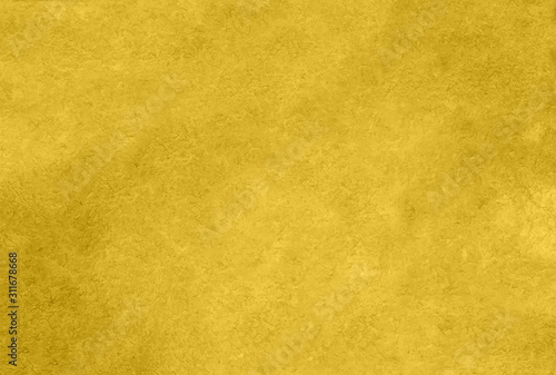 Art abstract yellow watercolor paint texture background. Beautiful and stylish vector design concept for wallpaper. Modern background for business with surface watercolour ink backdrop