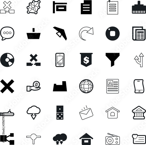 web vector icon set such as: share, sea, price, refresh, storage, call, greece, radio, wing, talk, buy, recover, health, directory, cash, artificial, bubble, linear, roundabout, change, bank