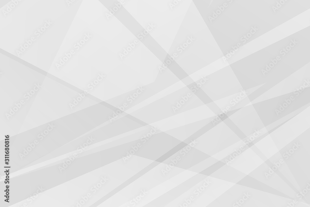 Obraz premium Abstract white and grey on light silver background modern design. Vector illustration EPS 10.