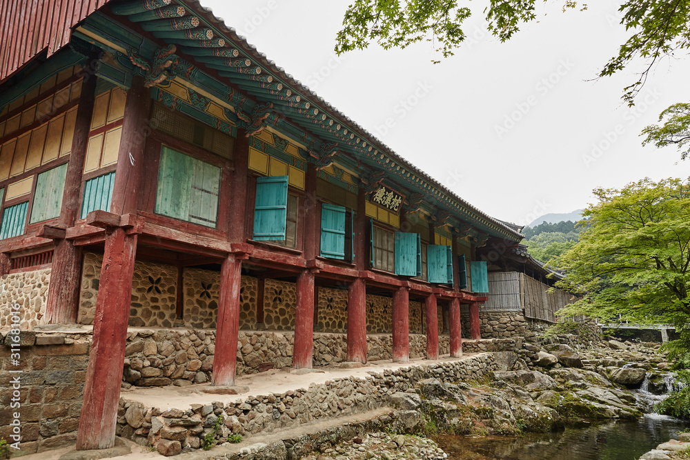 Songgwangsa Temple is a very famous and old temple in Korea. Songgwangsa Temple is a very famous and old temple in Korea.