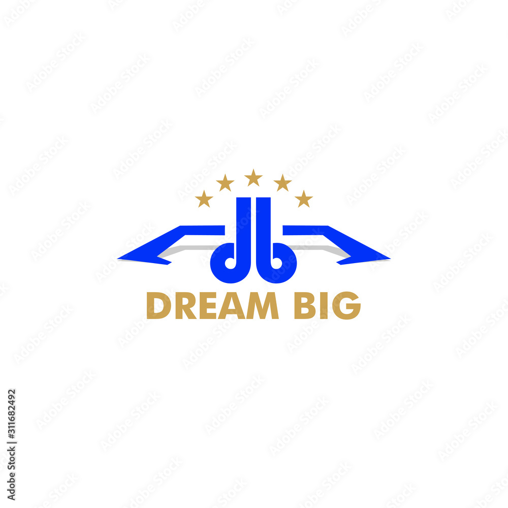 dream big brand logo design dream big brand logo design