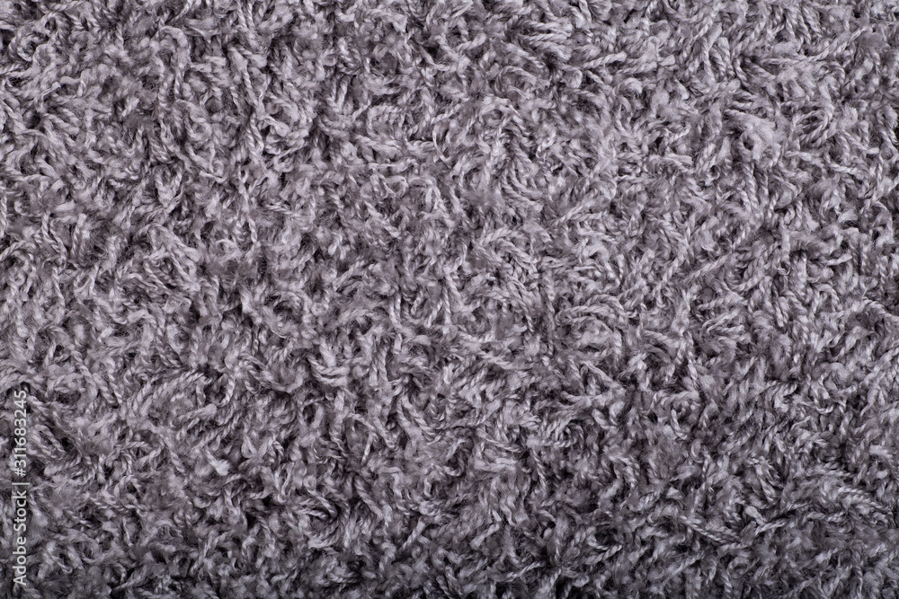 Carpet covering background. Pattern and texture of gray colour carpet. Copy space Carpet covering background. Pattern and texture of gray colour carpet. Copy space