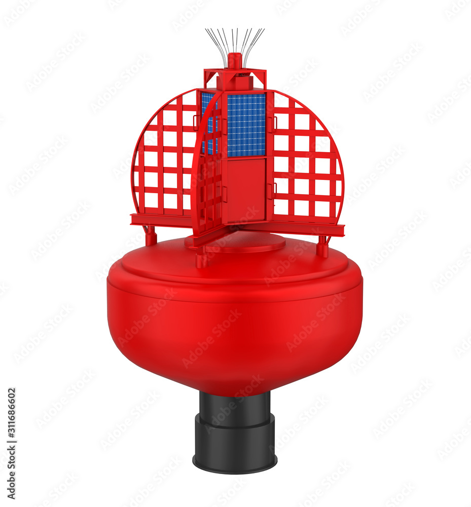 Fototapeta premium Sea Buoy Isolated