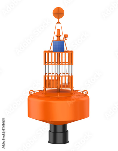 Sea Buoy Isolated photo