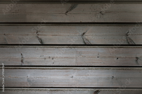 Wallpaper Mural wooden board plank wall panel horisontal pattern backdrop Torontodigital.ca