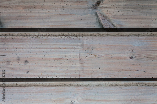 Wallpaper Mural wooden board plank wall panel horisontal pattern backdrop Torontodigital.ca