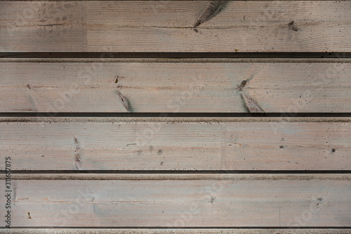 Wallpaper Mural wooden board plank wall panel horisontal pattern backdrop Torontodigital.ca