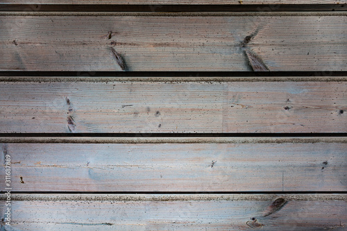 Wallpaper Mural wooden board plank wall panel horisontal pattern backdrop Torontodigital.ca