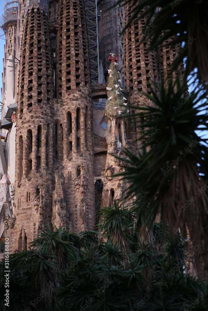 2019, Barcelona, Spain, Basilica of the Holy Family 2019, Barcelona, Spain, Basilica of the Holy Family