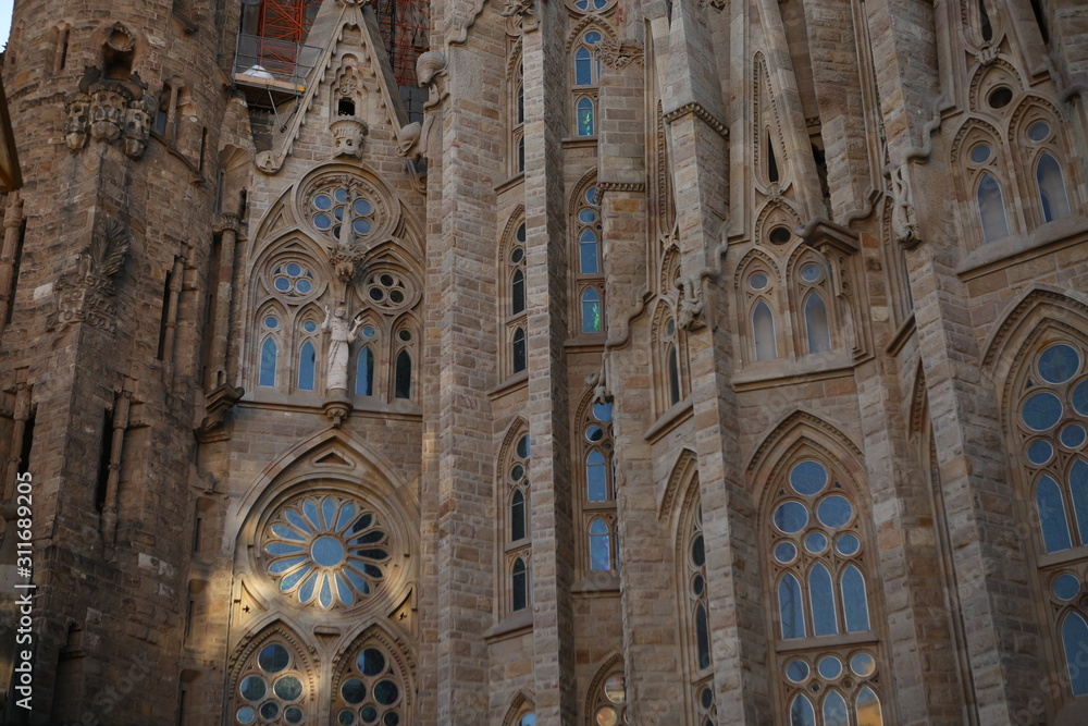 2019, Barcelona, Spain, Basilica of the Holy Family 