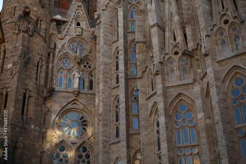 2019, Barcelona, Spain, Basilica of the Holy Family "Sagrada Familia"
