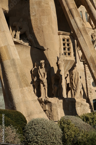 2019  Barcelona  Spain  Basilica of the Holy Family  Sagrada Familia 