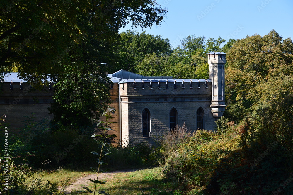 Fototapeta premium Schloss und Park Babelsberg, Potsdam