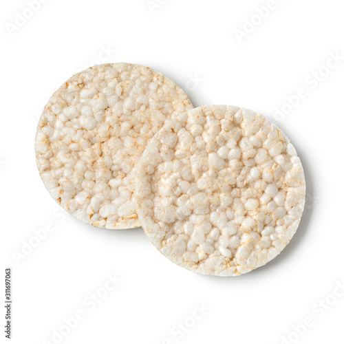 Pair of rice crackers
