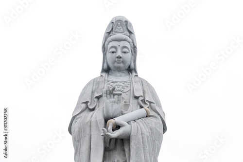 Goddess of mercy Guan Yin or Kuam Im or Avalokitesvara that represent loving and kindness