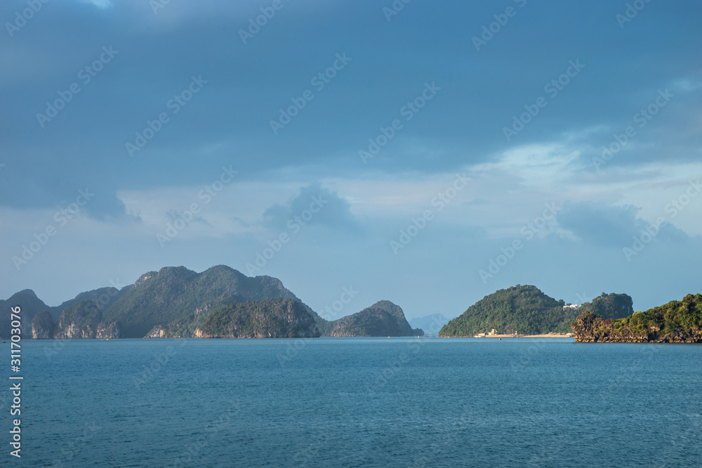 H.Lóm Bò Island in Halong Bay Vietnam