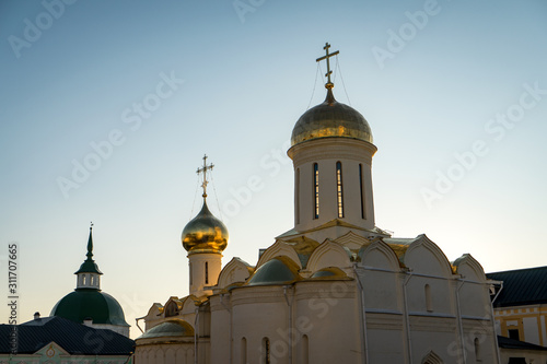 The Holy Trinity-St. Sergius Lavra. Sergiev Posad. Golden ring of Russia.
