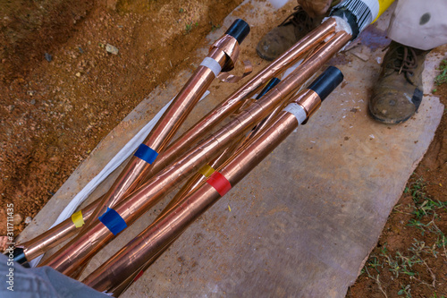 Wallpaper Mural Underground cable preparation Torontodigital.ca