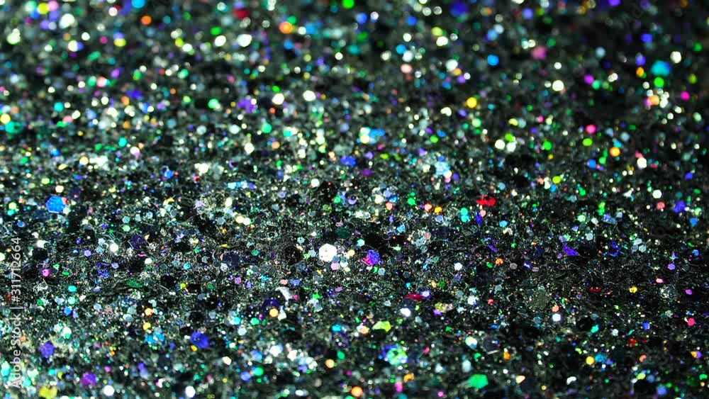 Sparkling christmas glitter in blur Sparkling christmas glitter in blur