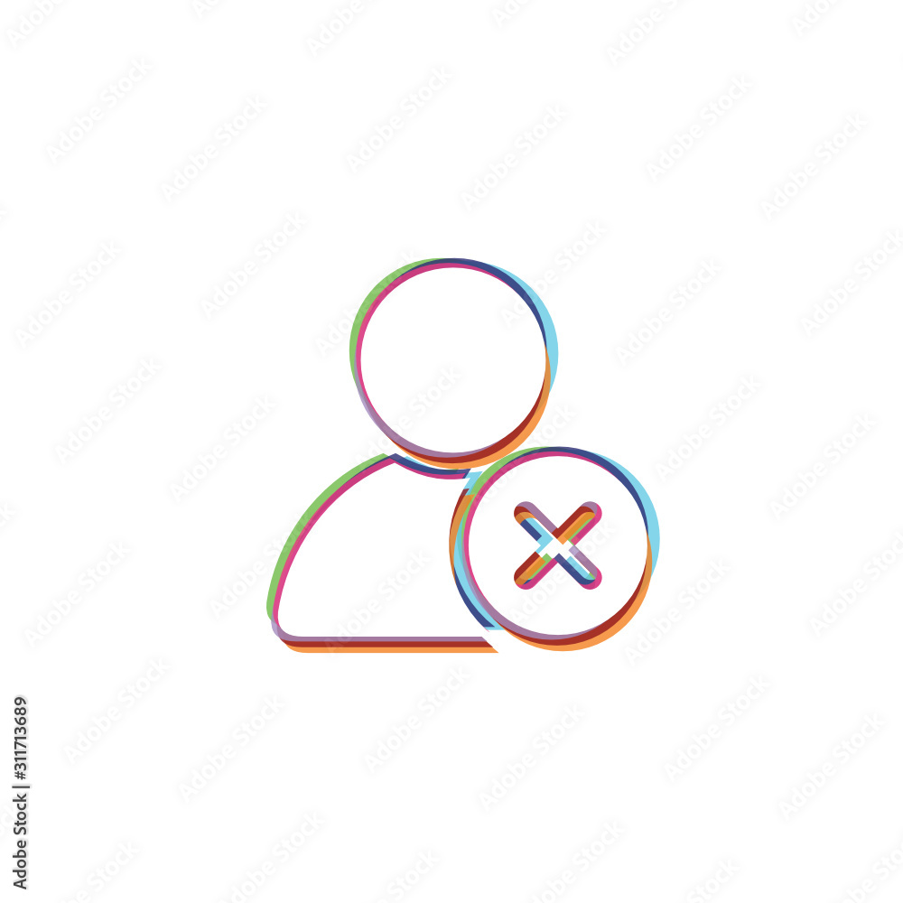 Delete User - App Icon Delete User - App Icon