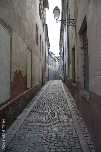 narrow street in old town © AndHub
