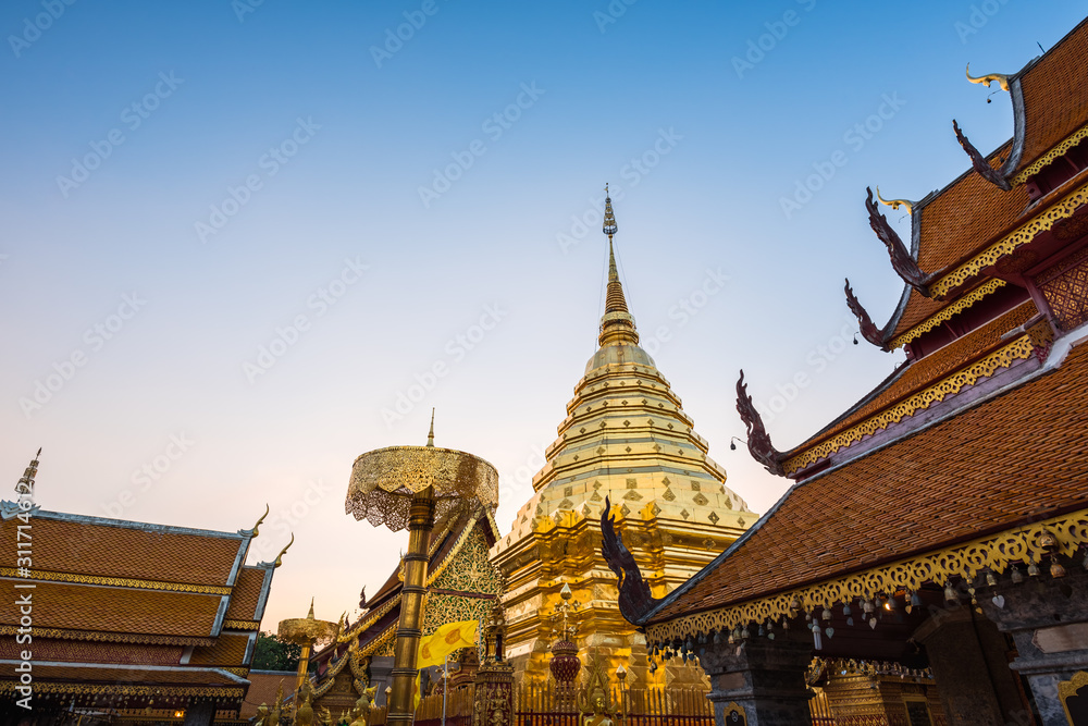 Fototapeta premium Phra That Doi Suthep Temple