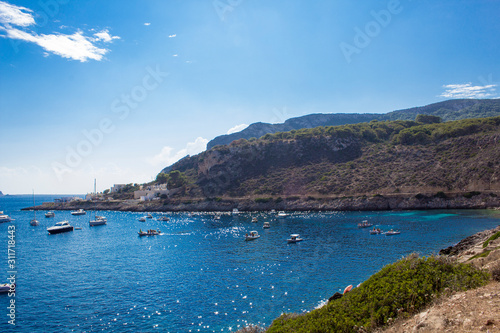 Bay in Levanzo, Sicily