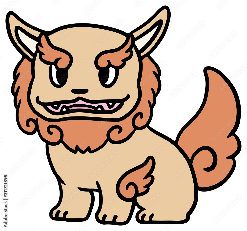 かわいいシーサーのイラスト 9 Stock Vector Adobe Stock かわいいシーサーのイラスト 9 Stock Vector Adobe Stock