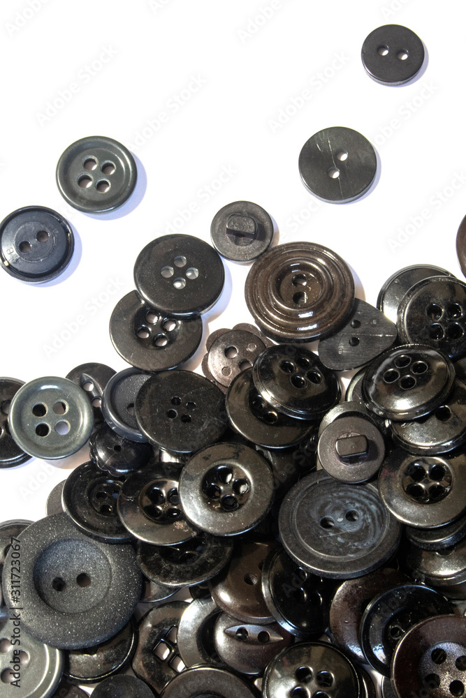 A Collection of Multicolour Different Size Buttons A Collection of Multicolour Different Size Buttons