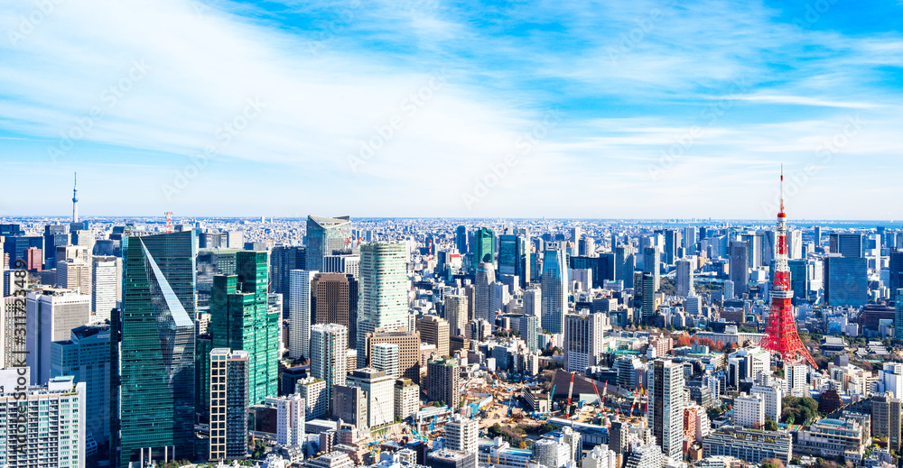 東京を象徴する都市風景