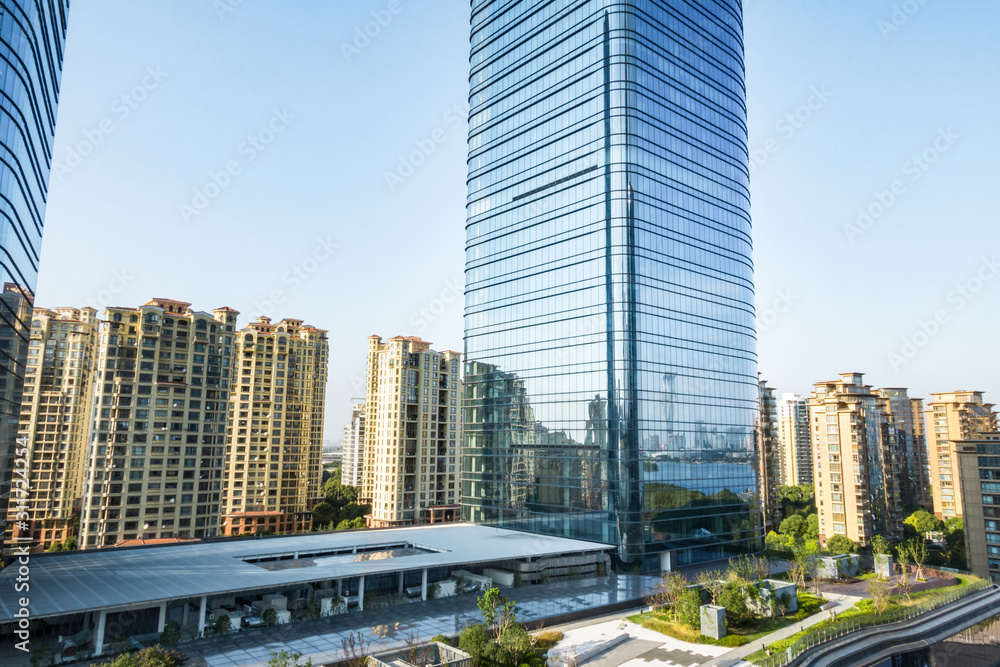 Obraz premium otoczenie biznesu high tech