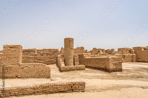 Obraz na płótnie Larkana Mohenjo Daro Archaeological Site 64 w salonie