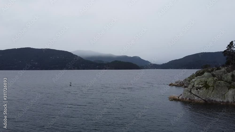 view of island in sea