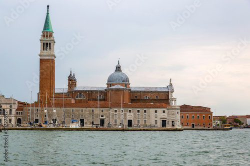 Cathedral of San Giorgio Maggiore in Venice on the island of San Giorgio Maggiore © i_valentin