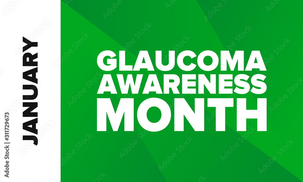 Glaucoma Awareness Month. Celebrate annual in January. Vision problems. Save your eyes. Prevention and protection. Green ribbon. Medical healthcare concept. Poster, banner and background. Vector Glaucoma Awareness Month. Celebrate annual in January. Vision problems. Save your eyes. Prevention and protection. Green ribbon. Medical healthcare concept. Poster, banner and background. Vector