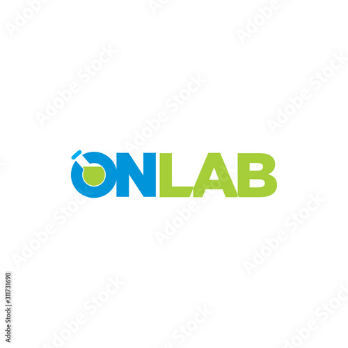 Lab Logo Icon Design Template Elements