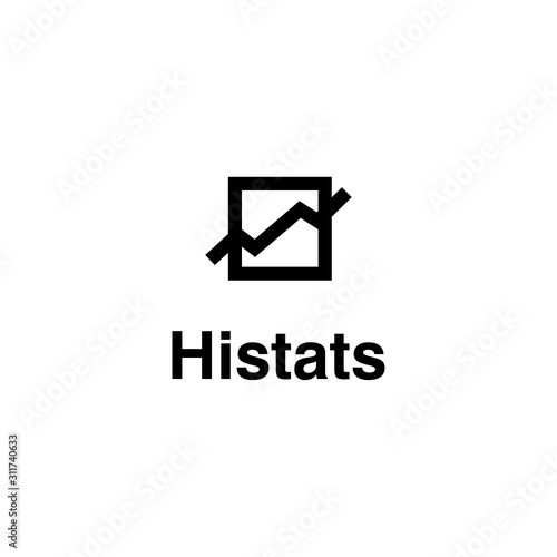 Stats Logo Icon Design Template Elements