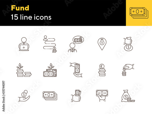 Fund icons