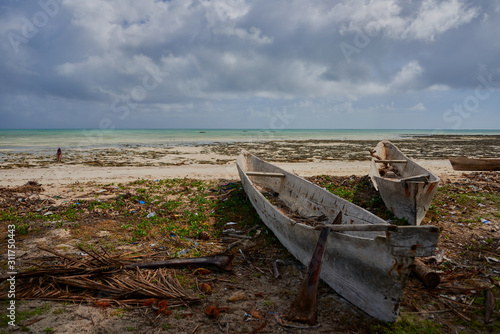 fishing boats on the beach