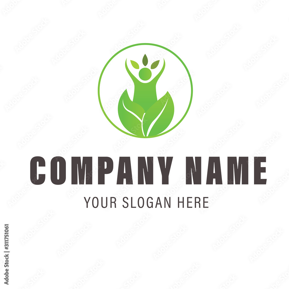 green leaf logo green leaf logo