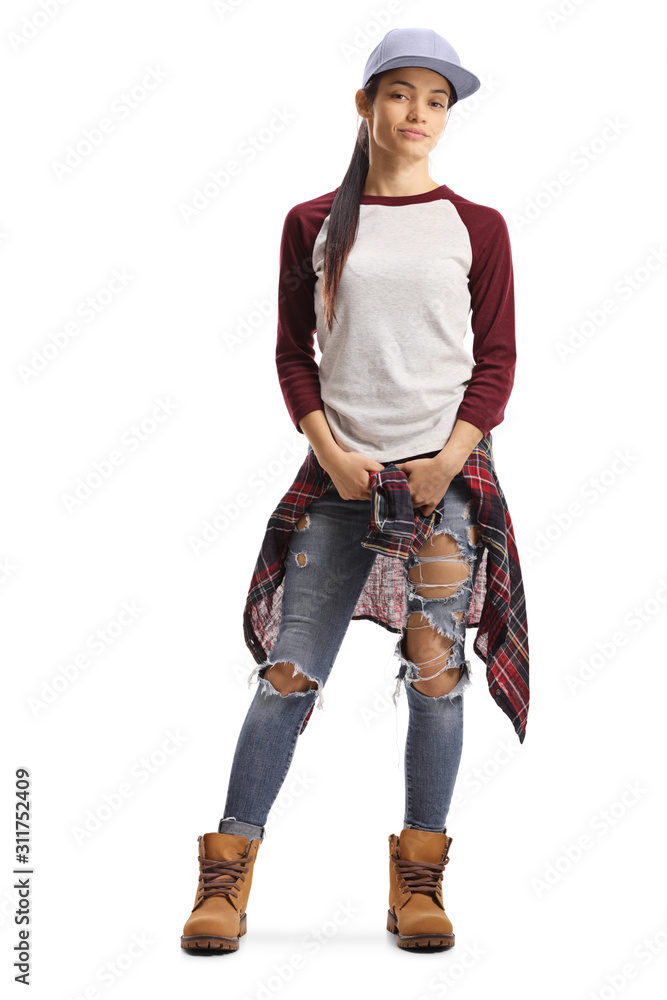 Trendy young girl