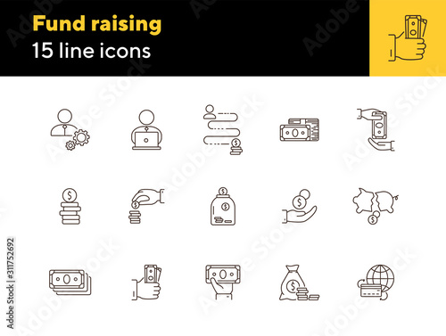 Funding icons