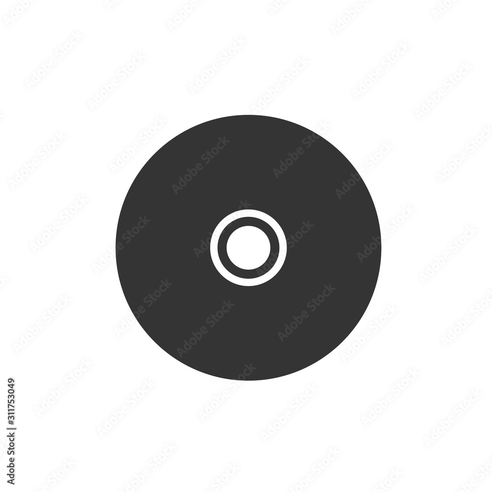 CD icon vector illustration for website and design icon CD icon vector illustration for website and design icon
