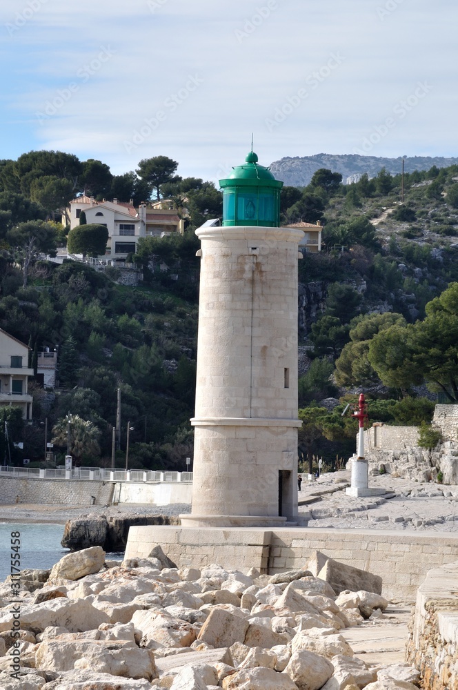 Cassis, lighthouse